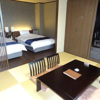 泊まった和洋室です