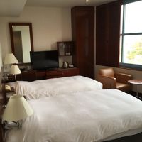 ツインとしては狭め