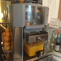 フレッシュオレンジジュース。