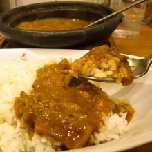 牛すじ煮込みカレー