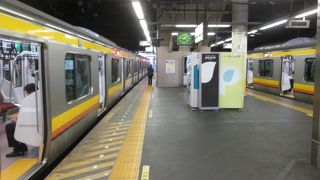 快速電車が運行