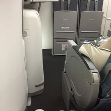 エクストラレッグルーム席(有料)は寒い！
