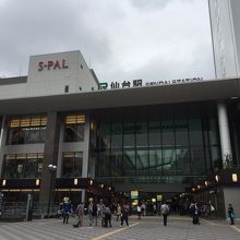 発展を続ける仙台駅東口