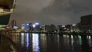 やや無機質な光景でした