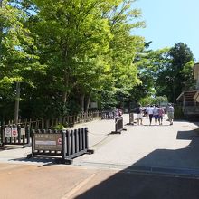 現在はただの通り道