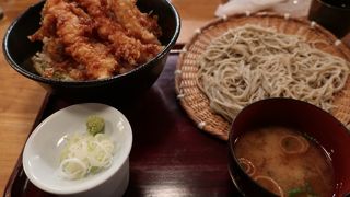 リーズナブルな天ぷら