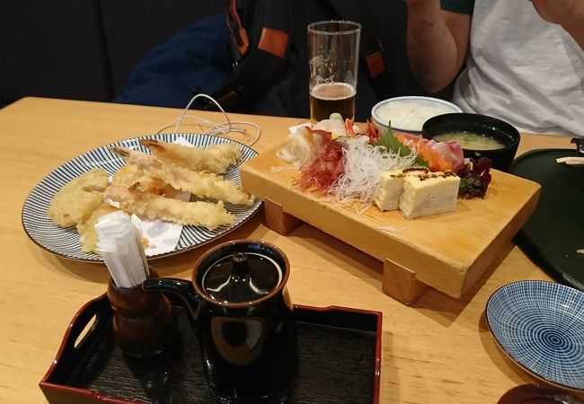 正統派の日本食がいただけます