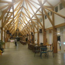 ガーデンスパ十勝川温泉館内の様子