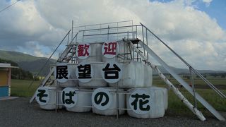 日本一のそば畑（そばの花展望台）