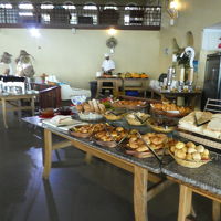 朝食会場は広々としている