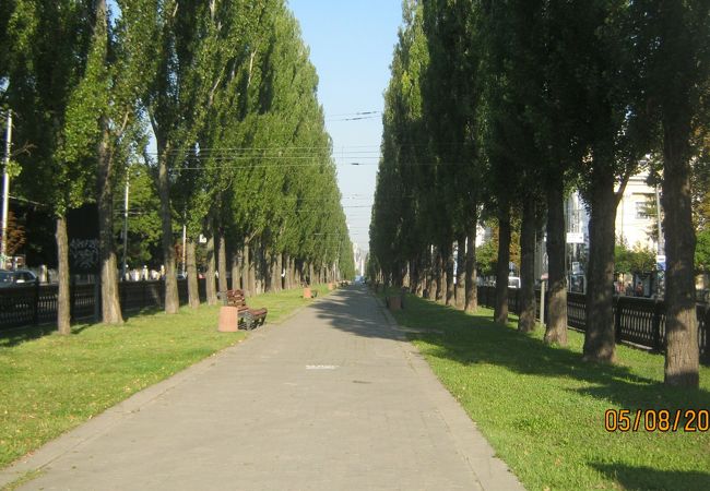キエフの町の西から東に通り大通りです。