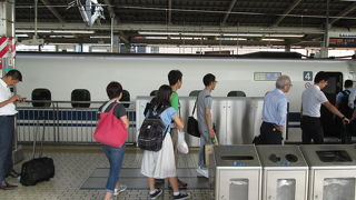 繁忙期の東海道新幹線