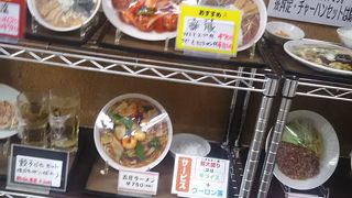 麺類やセットメニューが充実してます
