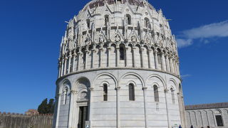 中央に洗礼盤があり・・・