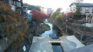 有馬川の河川敷にある公園～場所によっては紅葉も楽しめるかも・・・～