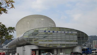 にぎわっています。