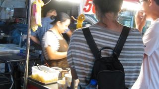 いろいろな国からの観光客がいっぱい