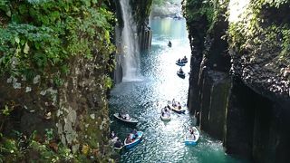 美しい渓谷です