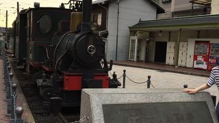 坊っちゃん列車で松山市内をのんびりと