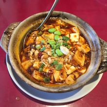 麻婆豆腐です