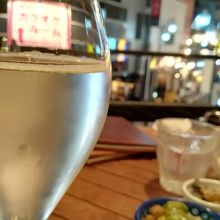 バルコニー席からの眺め