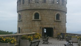 松山市内を一望できる