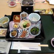 南紀串本ロイヤルホテル 日本料理 熊野灘の朝食