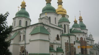 キエフ最古の教会です。