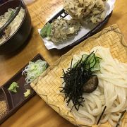 美味しい水沢うどん