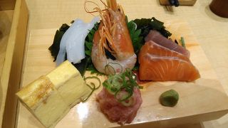美味しい刺身が食べれました。