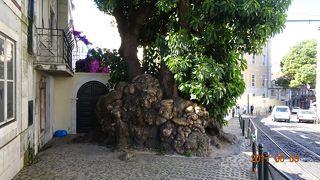 アルファマ地区にある短い通り