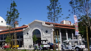 市場なのですが、市場という雰囲気がしません！