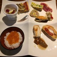 夕食バイキング