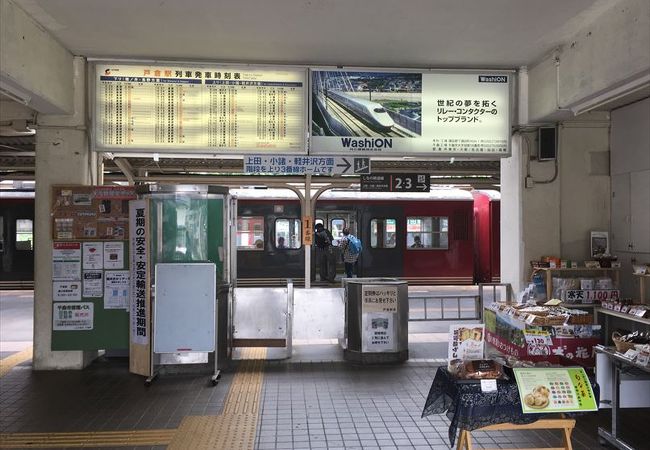 この駅から、戸倉温泉に行く事ができる最寄駅です。