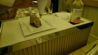 モンブランかき氷を待つレポート【マールブランシュ北山本店】