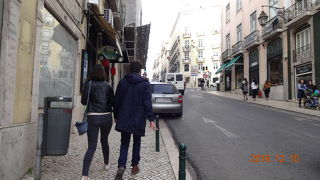 少しアップダウンがある通りです。