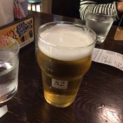 エクササイズ後の一杯