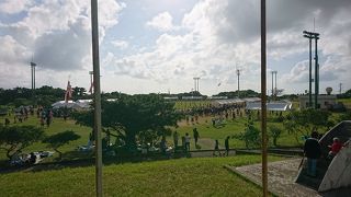 運動会が行われていた