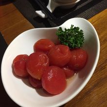 梅釀蕃茄  以外にもおいしかった