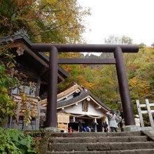 本殿入り口の鳥居