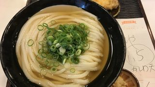 本格的なさぬきうどん