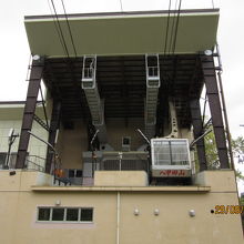 運休中の【ゴンドラ】