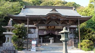 山寺の雰囲気あるお寺