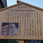 江戸の川運を支えた一角です