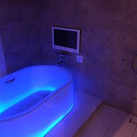 こんな浴槽見たことなかったです。