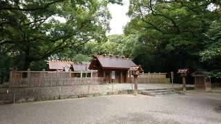 拝殿の帳が雰囲気あります