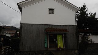 珍しい竹芸製品の展示販売所