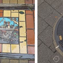 この辺はマンホールもベイスターズ押し