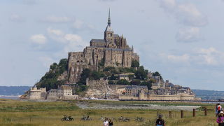 モンサンミッシェル撮影のベストスポット