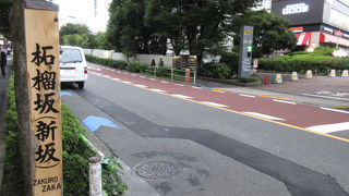 車の通行量が多いです